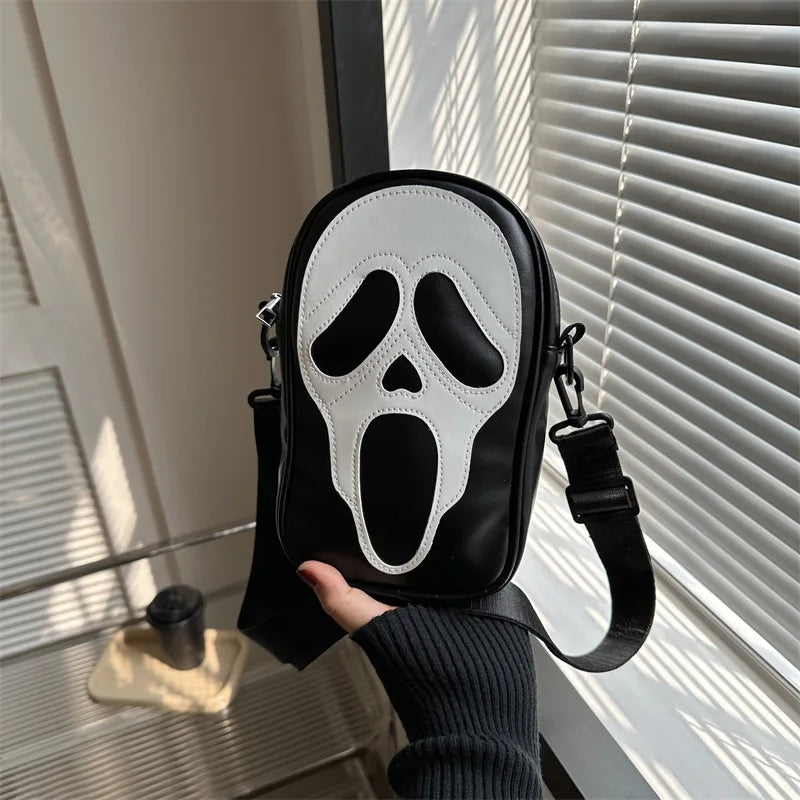 Halloween Skeleton Bag Funny Ghost Crossbody Bag HAUNTEDCRAFT®