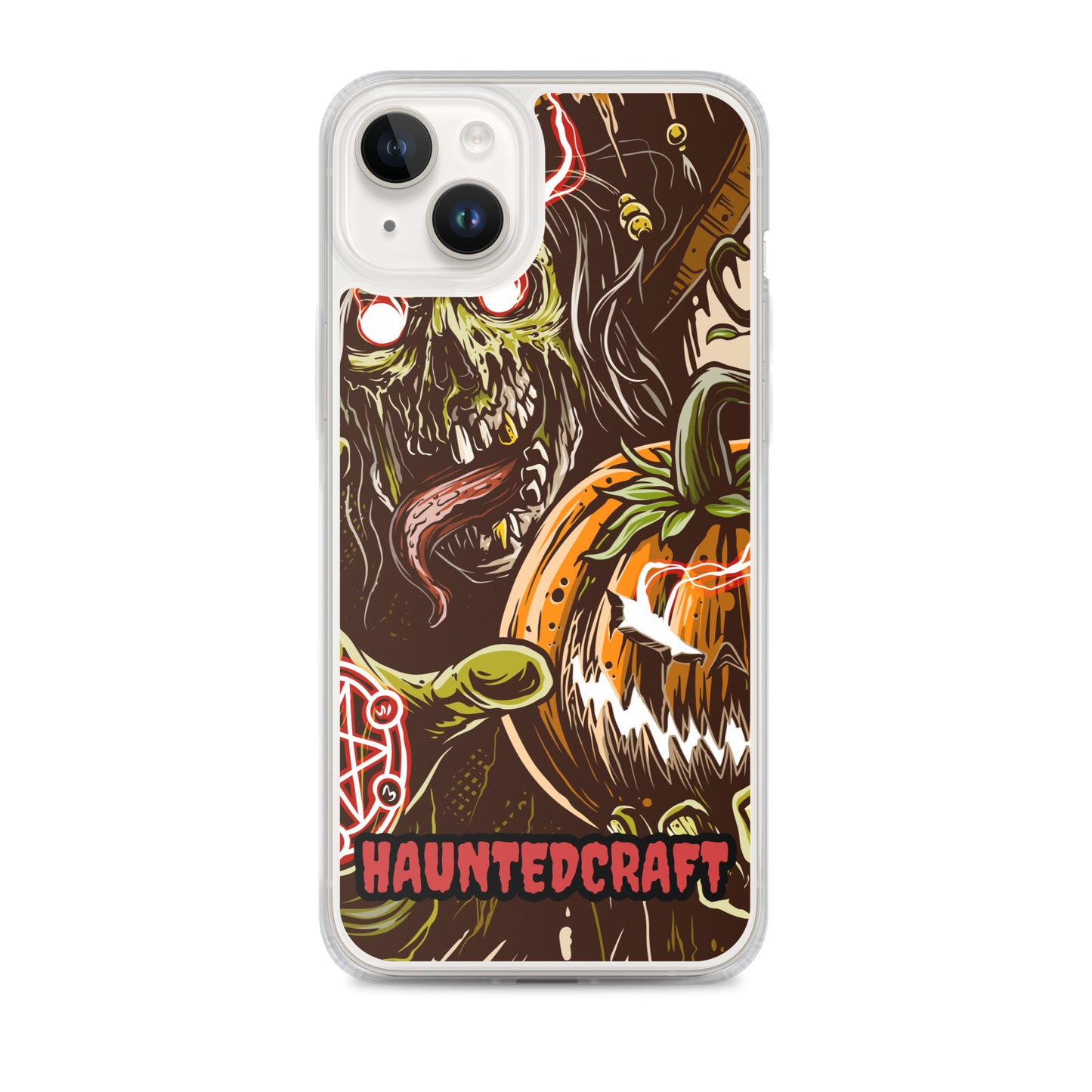 Clear Case for iPhone®  HAUNTEDCRAFT