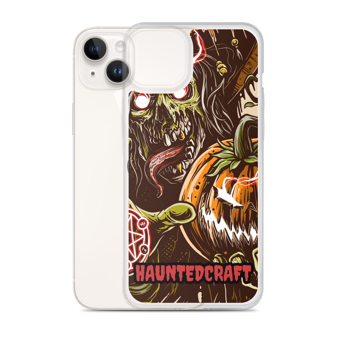 Clear Case for iPhone®  HAUNTEDCRAFT