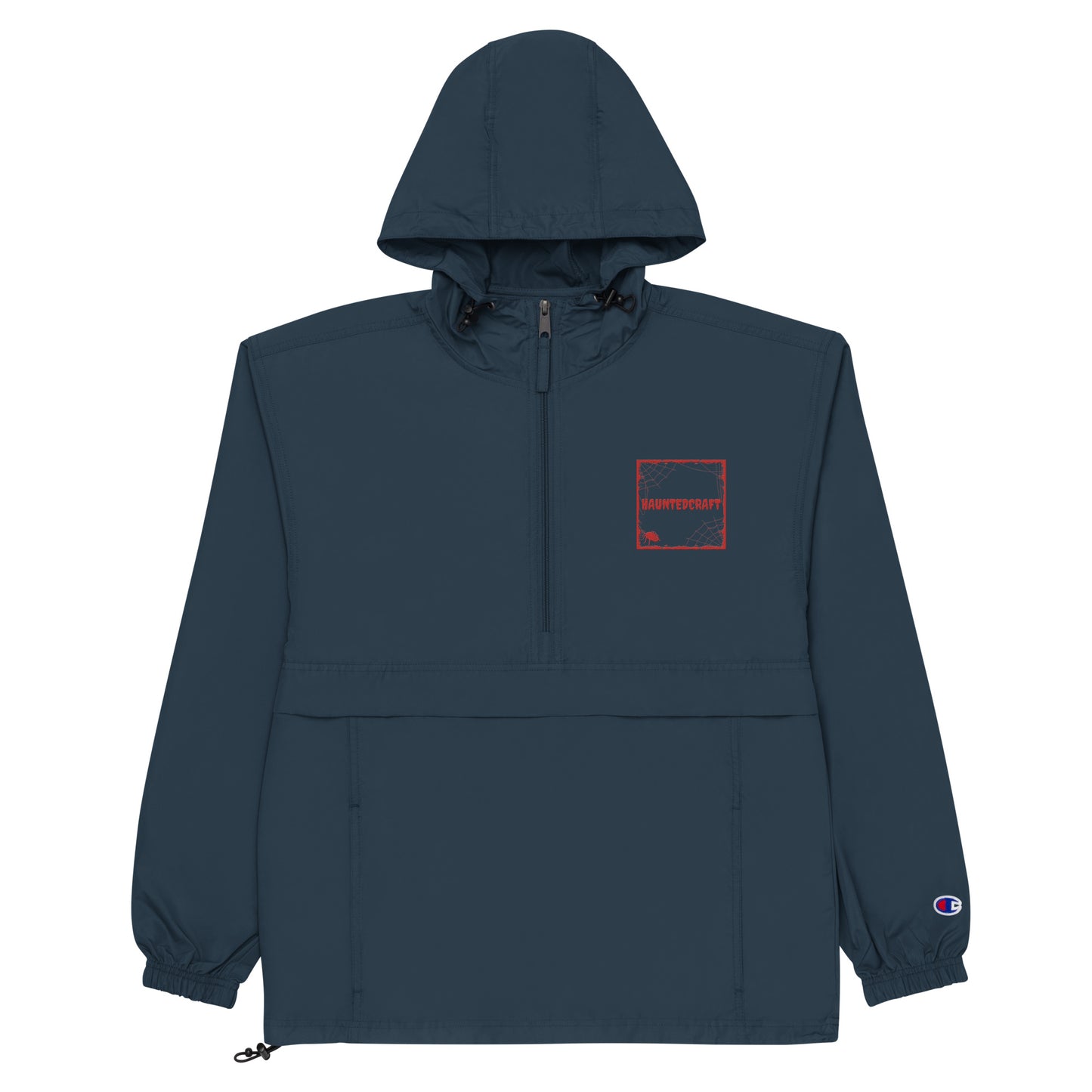 Embroidered Champion Packable Jacket HAUNTEDCRAFT