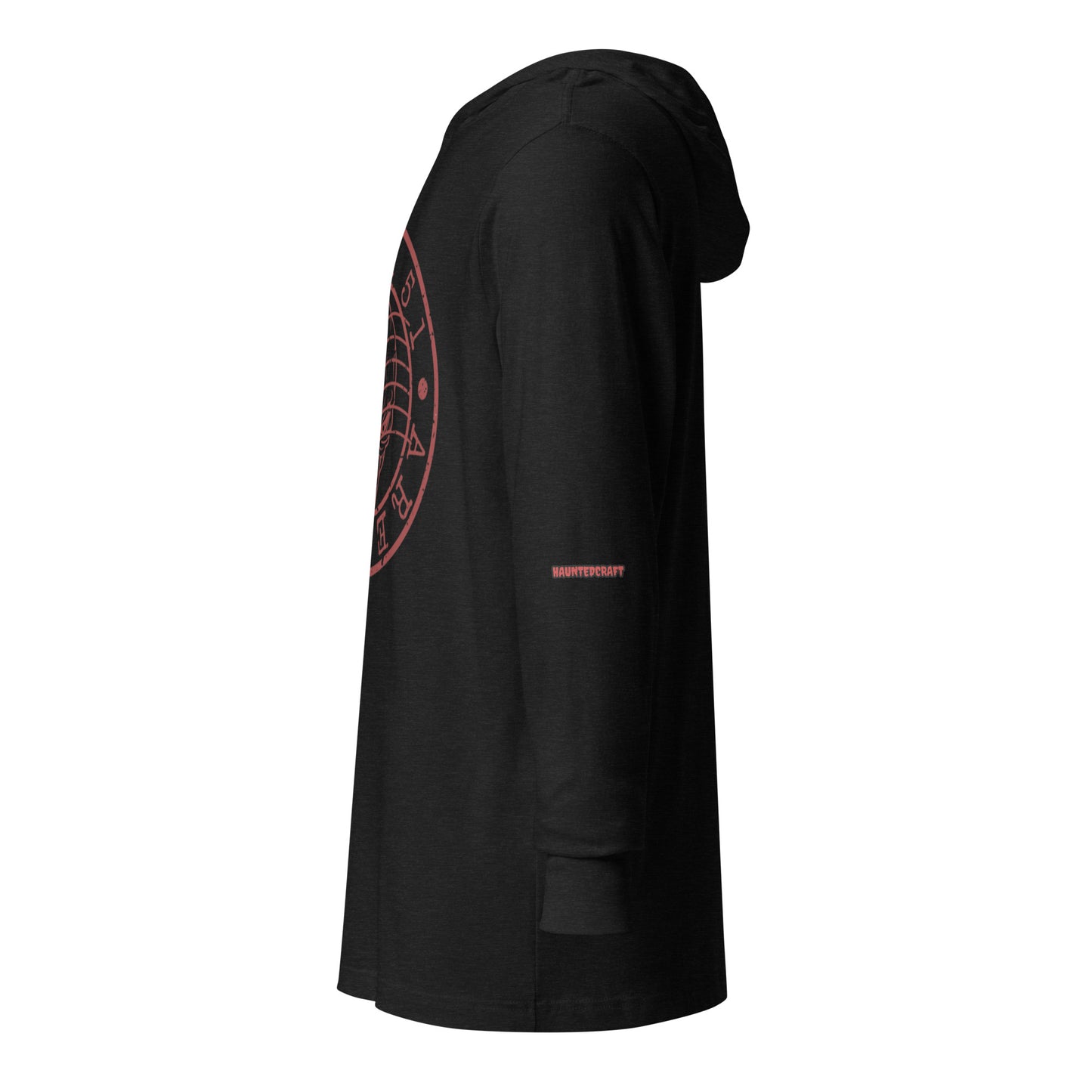 Hooded long-sleeve tee  HAUNTEDCRAFT